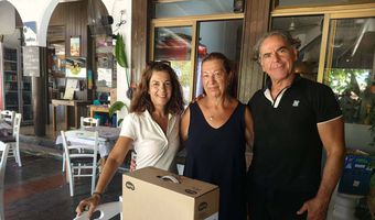 Ευχαριστήριο του Σ/γου Γονέων Δημ. Σχολείου Πυλίου στην κ. Αργυρώ Πασάκου