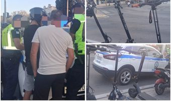 'Ελεγχοι και κλήσεις από την Τροχαία Κω σε οδηγούς ηλεκτρικών πατινιών