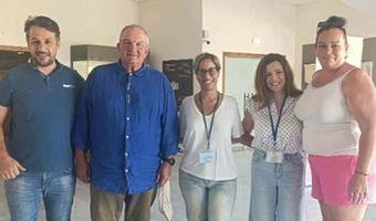 Στην Κάλυμνο ο πρώην πρωθυπουργός Κώστας Καραμανλής