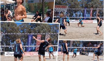 Συνεχίζεται η δράση στο 1ο Διεθνές Open World Tournament Footvolley Κω