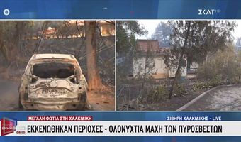 Χαλκιδική: Στάχτη και αποκαΐδια άφησε η φωτιά – Μάχη να σβήσουν και οι τελευταίες διάσπαρτες εστίες