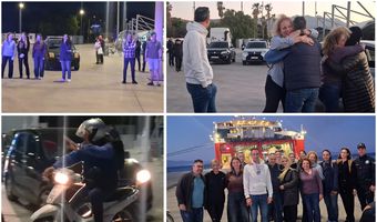 Συγκινητική αποχώρηση του Λιμενάρχη Κω I. Μάργαρη – Με σφυρίγματα πλοίων το «αντίο» στο νησί