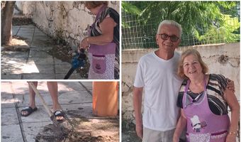 Kαίτη Αναστασίου (οδός Θεοφράστου): Απίστευτη νοοτροπία των κατοίκων να μην πετάνε τα σκουπίδια μέσα στους κάδους