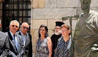 Β. Υψηλάντης: Ιδιαίτερη συγκίνηση και συμβολισμό η σημερινή επαναφορά του αγάλματος του Αγίου Νικολάου στην Πύλη του Αγίου Νικολάου Κω