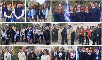 Με λαμπρότητα και συγκίνηση οι εκδηλώσεις από την εκπαιδευτική κοινότητα της Κω για την επέτειο της 25ης Μαρτίου