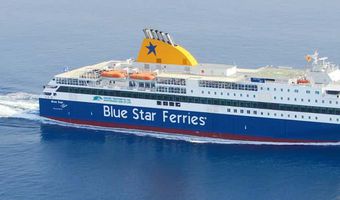 Πρόσκρουση του Blue Star Patmos στην προβλήτα στο Καστελλόριζο - Ακυρώσεις δρομολογίων
