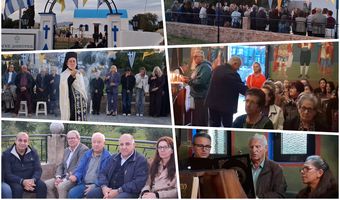 Παρουσία αρκετών πιστών ο Εσπερινός στο εξωκκλήσι του Αγίου Δημητρίου στην Κω
