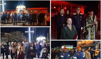 Η περιφορά του Επιταφίου στον Αγ. Γεώργιο Ν. Αλικαρνασσού (Πετρουμιανό)