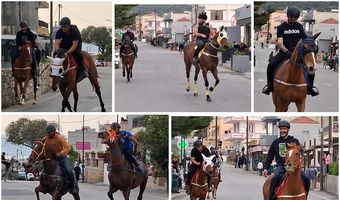 Συνεχίζονται οι "προβες" για την παρέλαση αλόγων στο Πυλί 