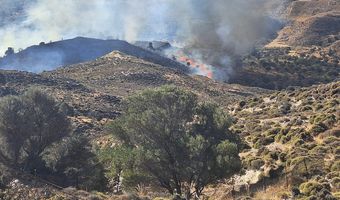 Άμεση κινητοποίηση της Πολιτικής Προστασίας Δήμου Κω για τη φωτιά στην Καρδάμαινα