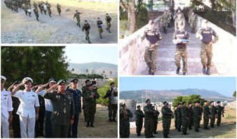 Επίσημη έπαρση και υποστολή της σημαίας στο Κάστρο της Νεραντζιάς
