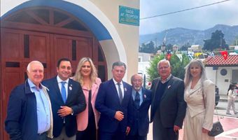 Στο Πυλί για τον εορτασμό του Αγ. Γεωργίου ο πρώην υφυπουργός Βιομηχανίας Καναδά κ. Γιάννης Κάννης