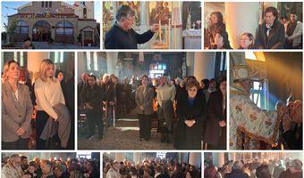 Πλήθος πιστών στον εορτασμό του Αγ. Αθανασίου στο Πλατάνι