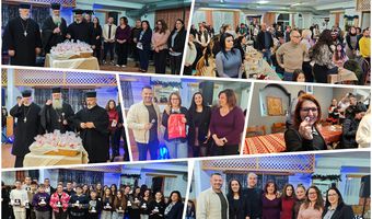 Μουσική, ευχές και βραβεύσεις στην κοπή πίτας του Δημοτικού Σχολείου Πυλίου