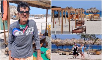 Παραλιούχοι στο Τιγκάκι διαμαρτύρονται για την απομάκρυνση των χημικών τουαλετών 