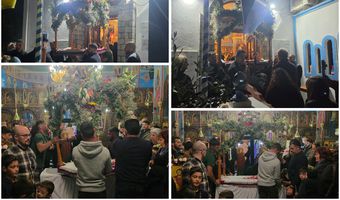 Με κατάνυξη η περιφορά του Επιταφίου στο παραθαλάσσιο χωριό των Πάλων στη Νίσυρο