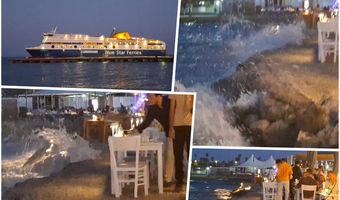 Παράπονα από επαγγελματίες και πελάτες στην Αβέρωφ για τα κύματα από την άφιξη του Blue Star
