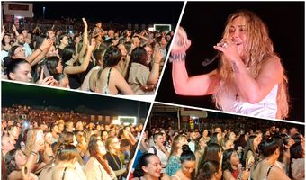 Αποθεώθηκε η Μελίνα Ασλανίδου στη συναυλία της στο Πυλί