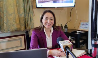 Υποδοχή ευχών από την Έπαρχο Κω-Νισύρου Ντίνα Σβύνου για το νέο έτος την ημέρα των Θεοφανείων