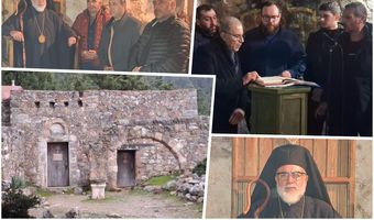 Με κατάνυξη ο εσπερινός στην Παναγιά Καστριανή στο Παλιό Πυλί