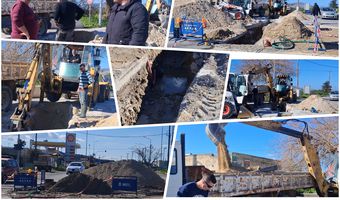 Εργασίες από την ΔΕΥΑΚ στα φανάρια στο Τιγκάκι