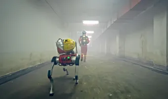 Ρομποτικοί σκύλοι με τεχνητή νοημοσύνη αναλαμβάνουν επικίνδυνες αποστολές πυρόσβεσης