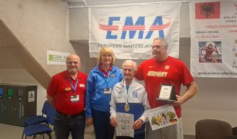 Δύο χρυσά μετάλλια για τον Κωνσταντίνο Χατζηεμμανουήλ στο Πανευρωπαϊκό Πρωτάθλημα Κλειστού Στίβου Masters