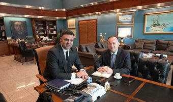 Συνάντηση του Βουλευτή Γ. Παππά με τον Υπ. Ναυτιλίας Β. Κικίλια – Προτεραιότητα η επίλυση του στεγαστικού για τα σώματα ασφαλείας