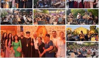 Με μεγάλη προσέλευση ο εορτασμός του Οσίου Δαυίδ στην Αντιμάχεια