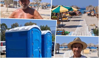 Ικανοποίηση στο Τιγκάκι για την τοποθέτηση των δημόσιων χημικών τουαλετών