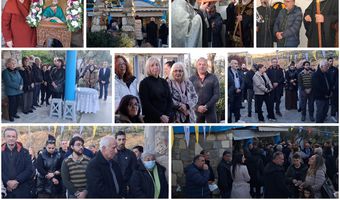 Πλήθος πιστών στον εσπερινό της εορτής του Προφήτου Ζαχαρία του Μικρού στον Αγ. Βασίλειο Κω