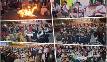 Οι φωτιές του Κλήδονα άναψαν ξανά στο Αμανιού, από τον ΑΠΕΛΛΗ, συγκεντρώνοντας πλήθος κόσμου
