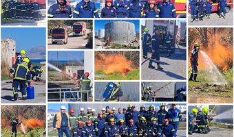 Με επιτυχία η άσκηση ετοιμότητας «Υγρό Πυρ» της Πυροσβεστικής Κω στο εργοστάσιο της ΔΕΗ