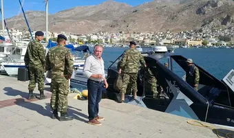Γιάννης Μαστροκούκος: Αυτοψία στην Ψέριμο για την κατασκευή ελικοδρομίου