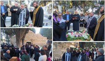 Κατάνυξη και συγκίνηση στα κοιμητήρια της Κω την Μεγάλη Παρασκευή