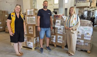 Η Λέσχη Lions Κω συμμετείχε ενεργά στη συγκέντρωση ανθρωπιστικής βοήθειας για τη Βενεζουέλα