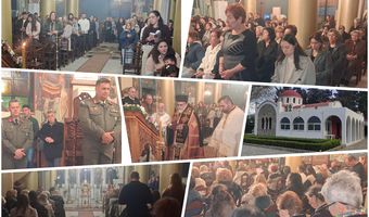  Με κατάνυξη η ακολουθία του Ακαθίστου Ύμνου με τον Σεβασμιώτατο σε Άγιο Νεκτάριο και Αγία Παρασκευή Κω