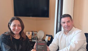 Mε τον Πρόεδρο του Σωματείου Εκμισθωμένων Ιδιωτικών Αυτοκινήτων με Οδηγό Σ. Γραμμένο συναντήθηκε η Έπαρχος Κω