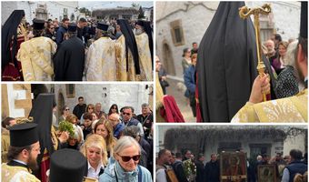 Με μεγάλη συμμετοχή η περιφορά εικόνων και λειψάνων στην Πάτμο