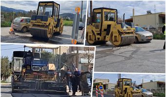 Ξεκίνησε η ασφαλτόστρωση στο Ζηπάρι - Την επόμενη εβδομάδα αναμένεται να δοθεί ο δρόμος στην κυκλοφορία