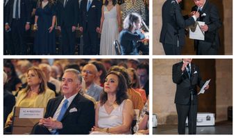 Ύψιστη ιταλική διάκριση στον Β. Υψηλάντη ως «Ιππότης του Τάγματος του Αστέρα»