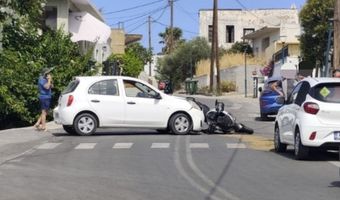 Νέο τροχαίο στο Πυλί - Αυτοκίνητο συγκρούστηκε με δίκυκλο