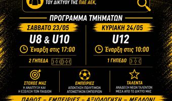 Τουρνουά υποδομών από τον Αντίμαχο 