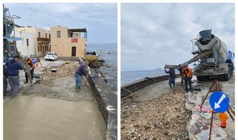 ΟΛΟΚΛΗΡΩΣΗ ΕΡΓΑΣΙΩΝ ΑΠΟΚΑΤΑΣΤΑΣΗΣ ΣΤΟ ΠΑΡΑΛΙΑΚΟ ΜΕΤΩΠΟ ΜΑΝΔΡΑΚΙΟΥ ΤΗΣ ΝΙΣΥΡΟΥ