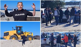 Ένταση και πάλι στο Μαστιχάρι – Αντιδράσεις για το πάρκινκ στην παραλία