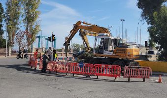 Κλείνει ο κόμβος στη Μαρίνα - Ξεκινούν οι εργασίες ασφαλτοστρωσης
