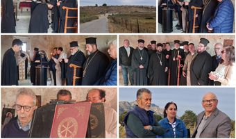 Με κατάνυξη ο εσπερινός μετακομιδής του λειψάνου του Αγ. Νικολάου στο Κάστρο Αντιμάχειας