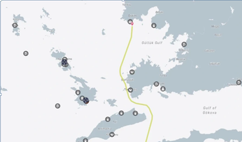 To ερευνητικό “TÜBİTAK MARMARA” περνά ανατολικά Κω και Καλύμνου 