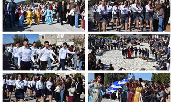 Mε λαμπρότητα η παρέλαση της 7ης Μαρτίου στην Ευαγγελίστρια Ασφενδιού