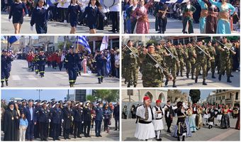 Η Κως τίμησε την 25η Μαρτίου - Πλήθος κόσμου παρακολούθησε την παρέλαση στην πόλη